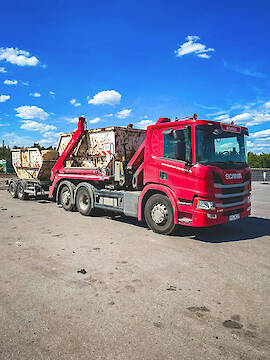 3-Achser mit Hänger